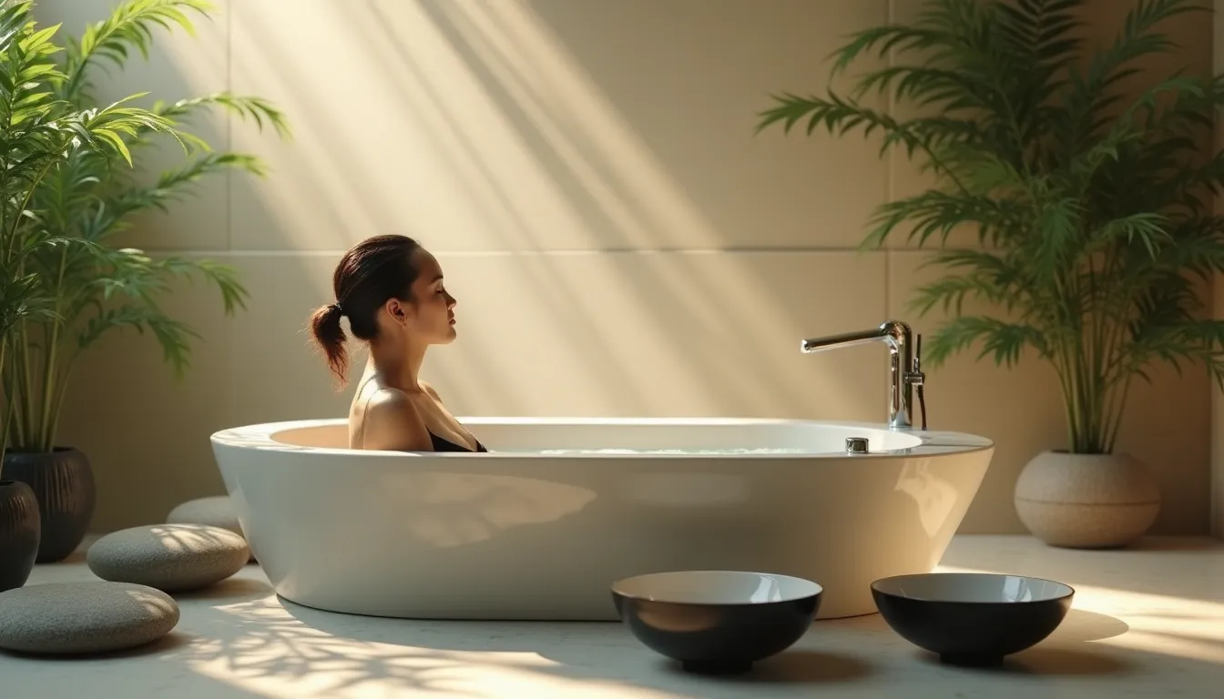 In Harmonie mit Yin und Yang - Entspannen Sie in Ihrer Badewanne