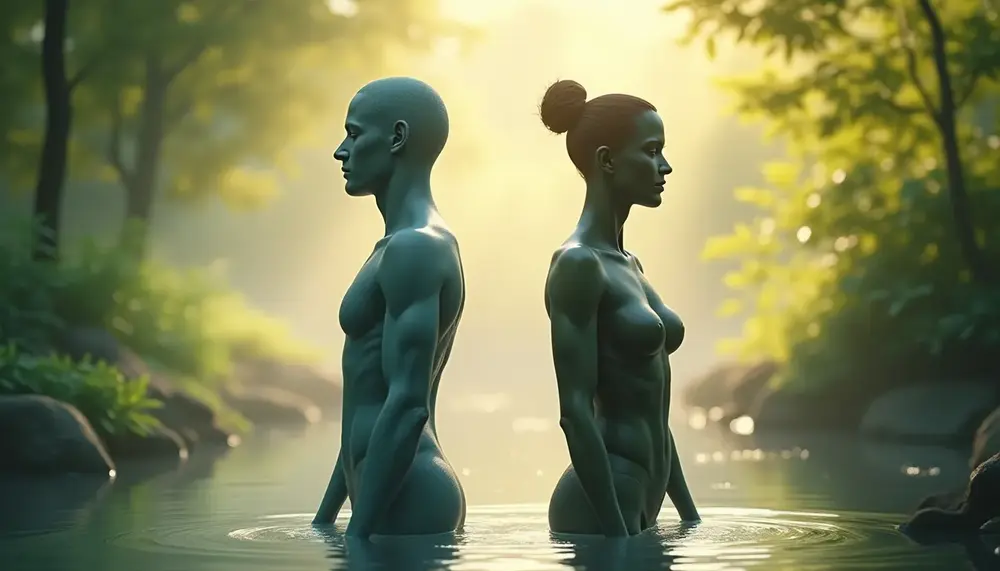 Yin und Yang Körperseiten - Der harmonische Fluss der Energie